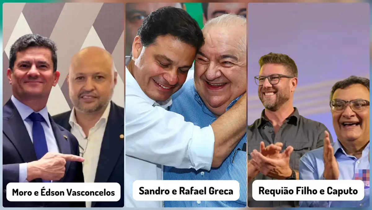 Candidatos e vices