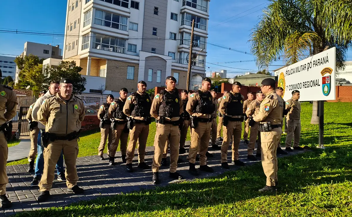 aspirantes 7º comando PMPR