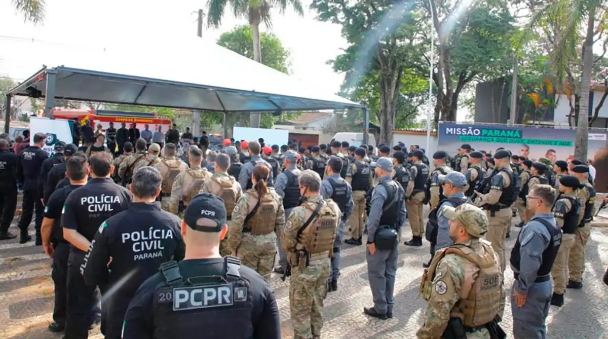 forças de segurança