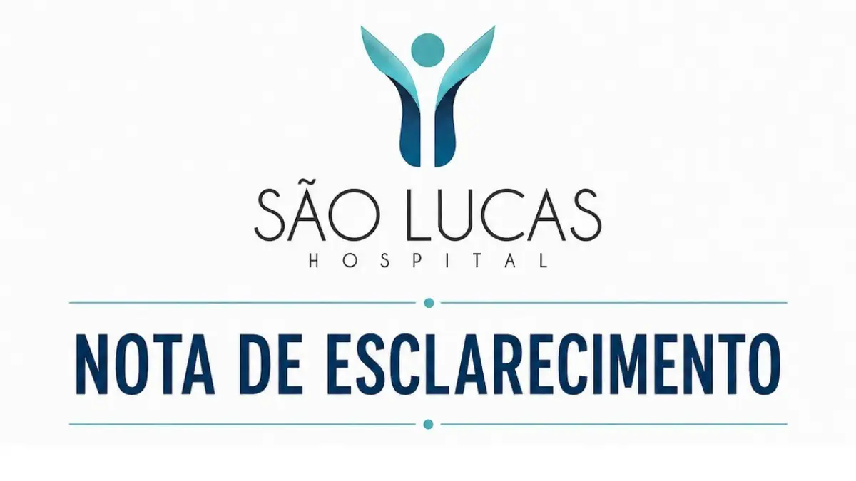 nota de esclarecimento hospital são lucas