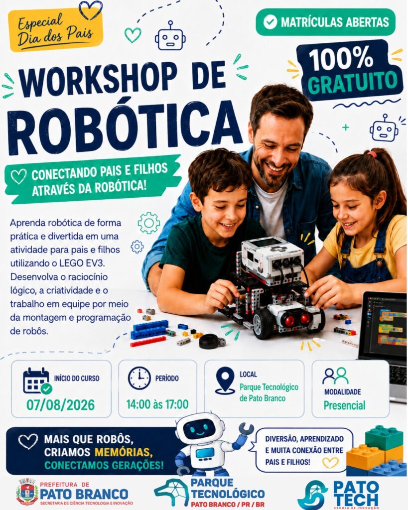 workshop de robótica